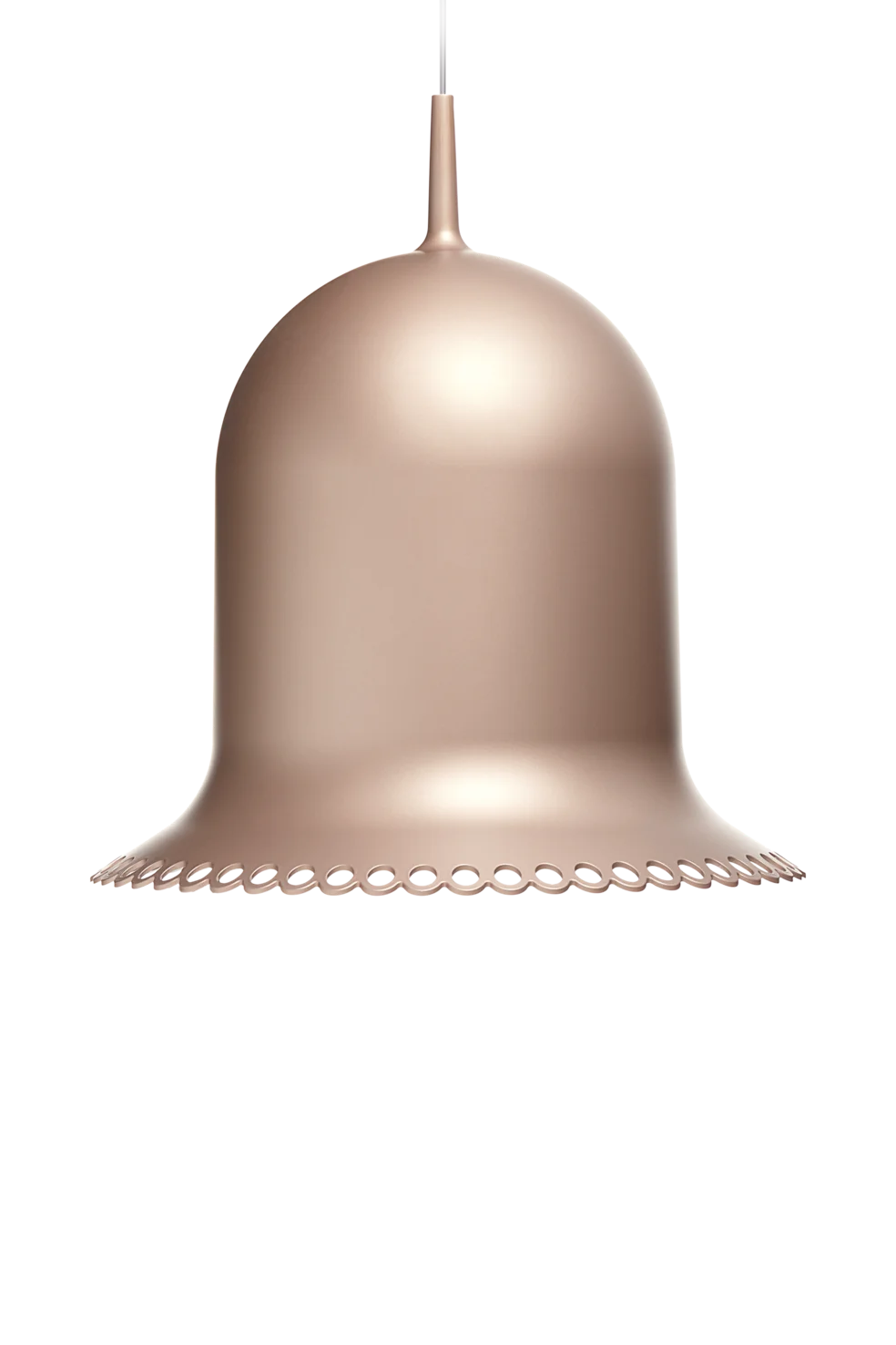 Lolita suspension light london rosé front side